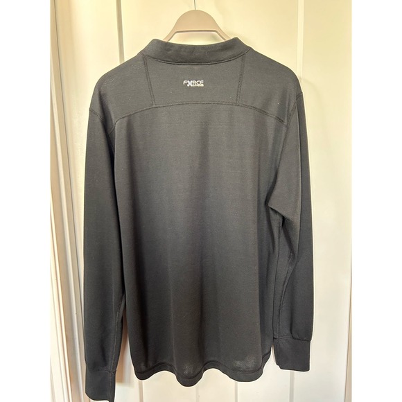 Carhartt force Men's Long Sleeve 1/4 Zip Pullover Workwear charcoal Size‎ XL - Picture 7 of 11
